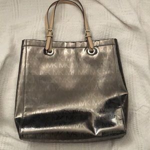 Gunmetal Michael Kors Tote